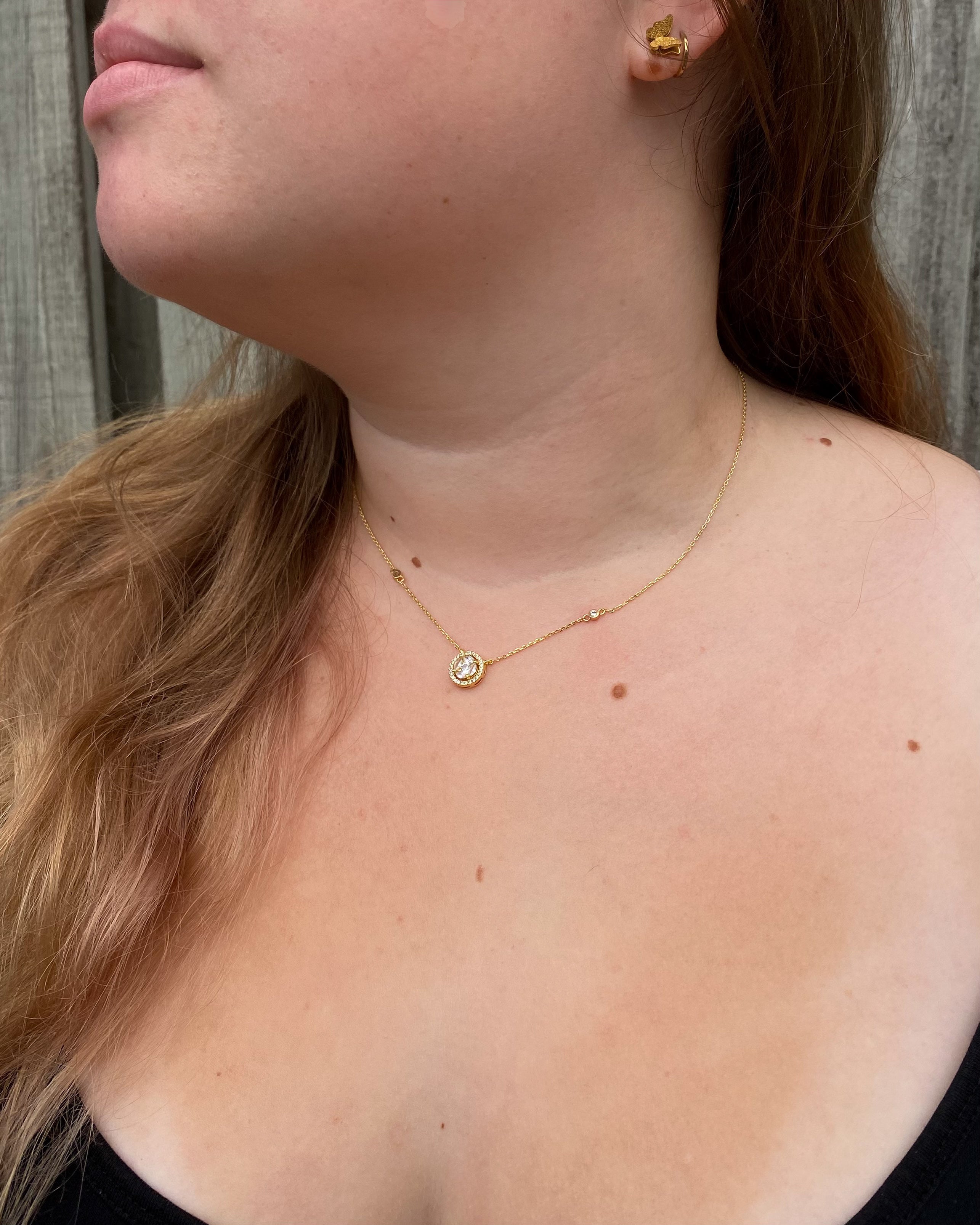 Halo Sparkle Necklace