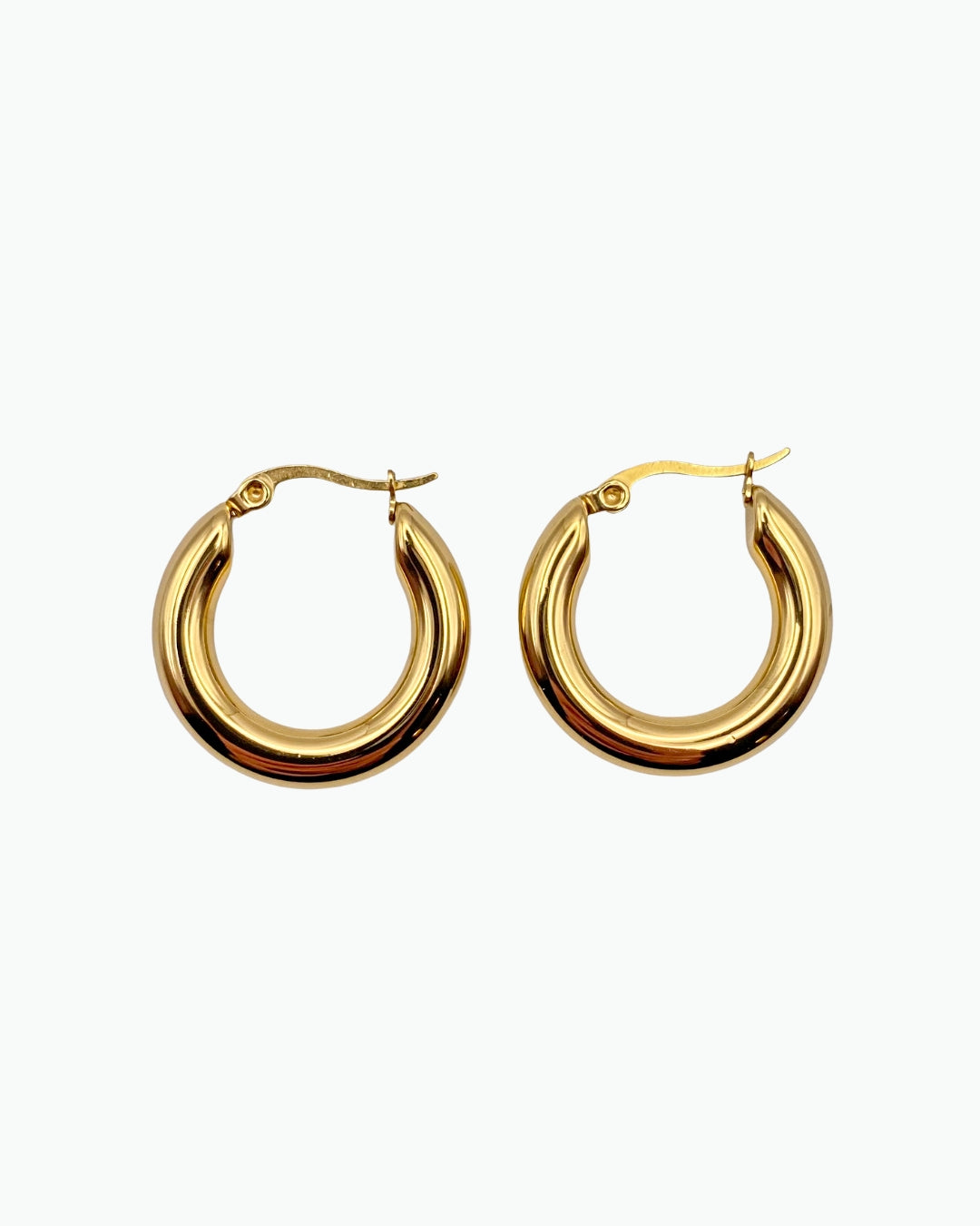GOLDEN BOLD HOOPS