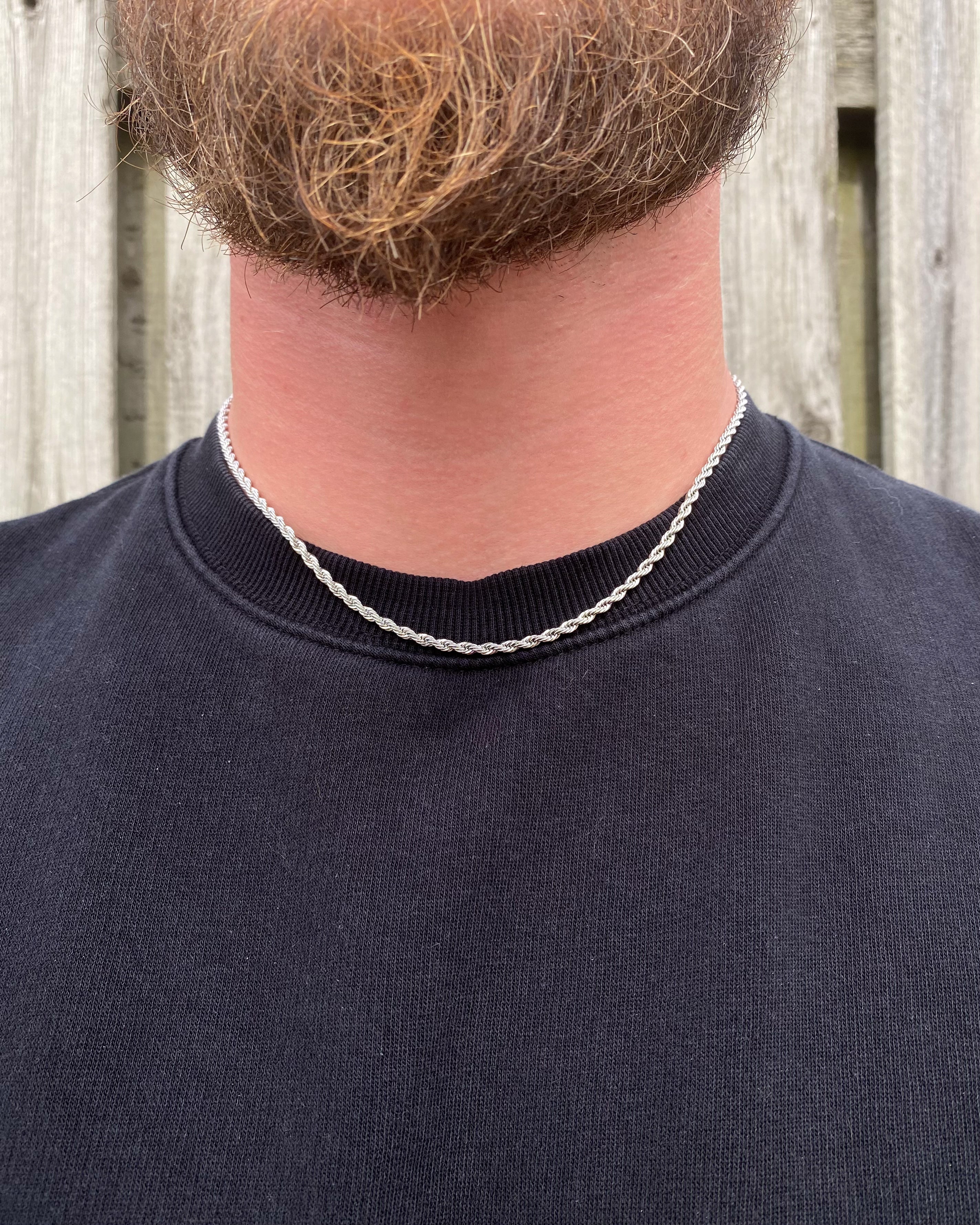 Sparkling Rope Chain 3mm