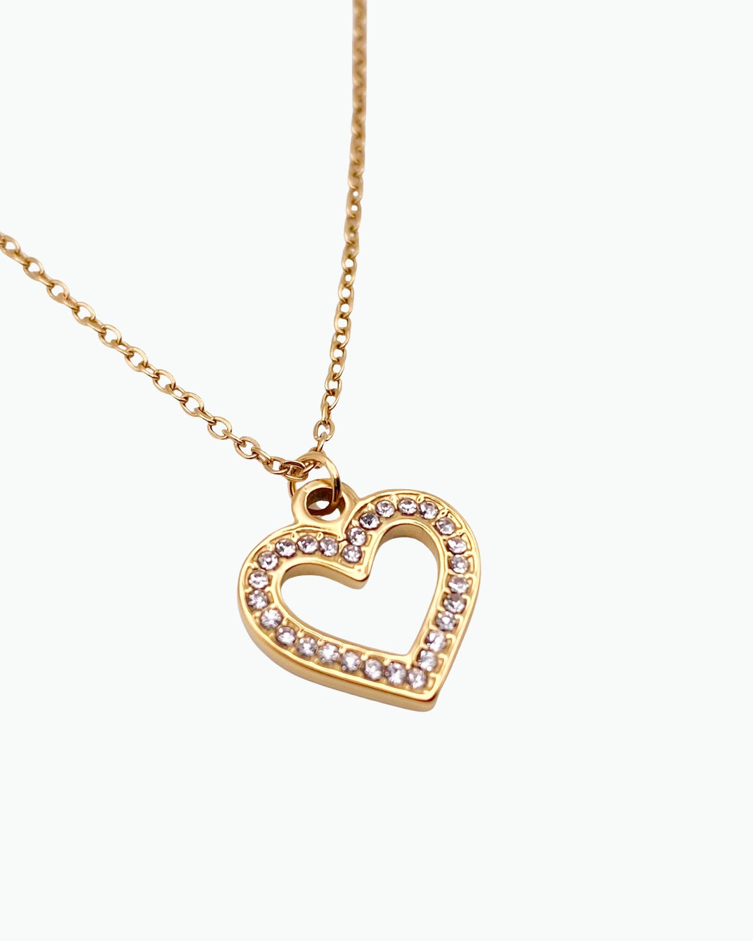 GOLDEN HEART NECKLACE