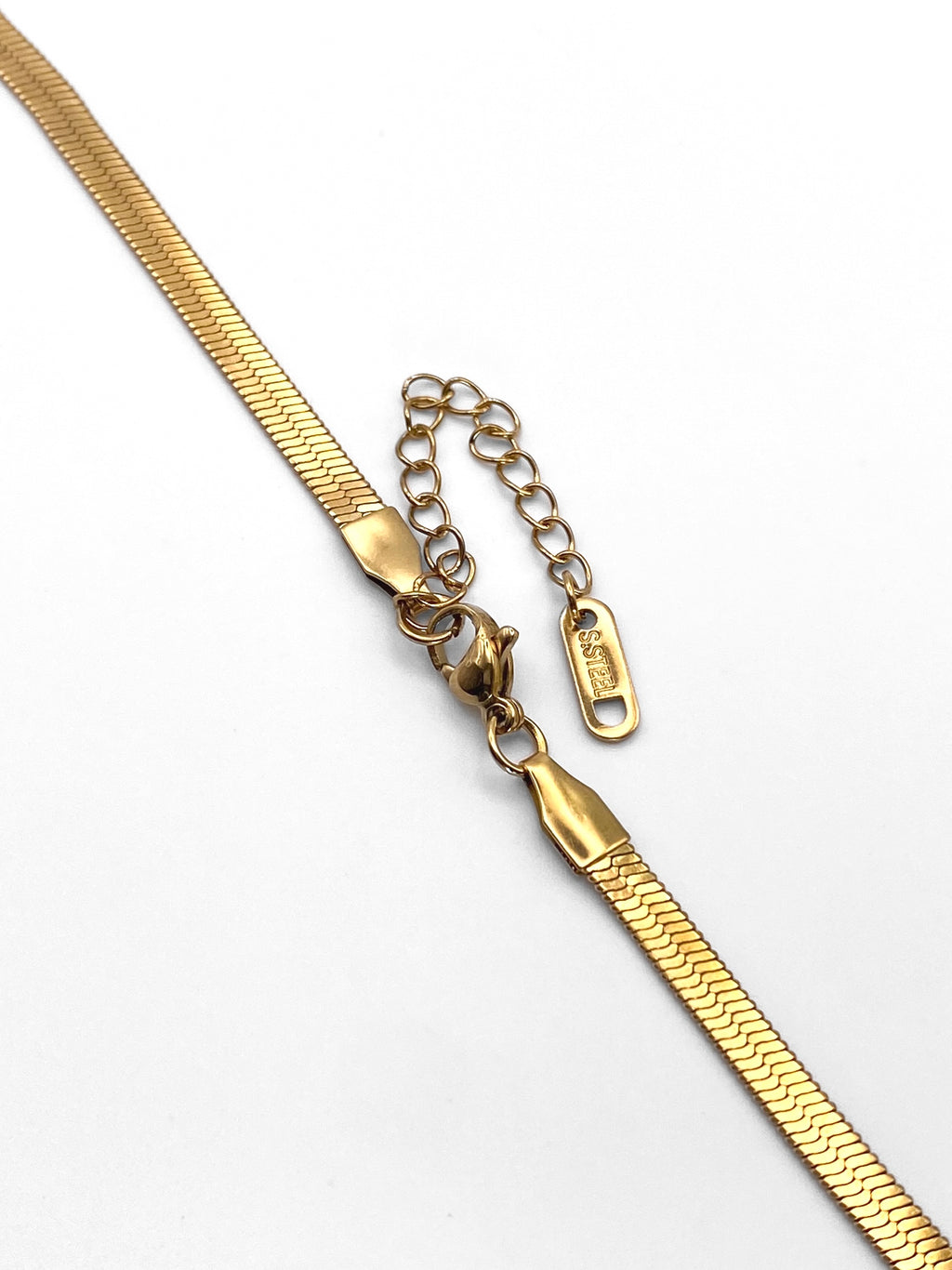 Snake Edge Necklace 4mm