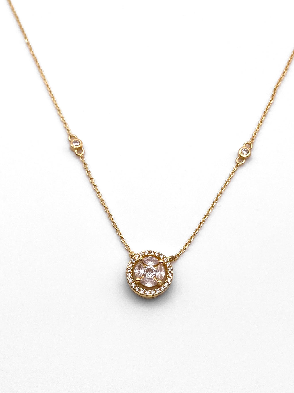 Halo Sparkle Necklace