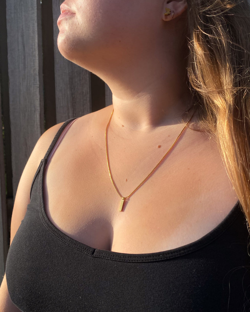 Minimal Bar Necklace