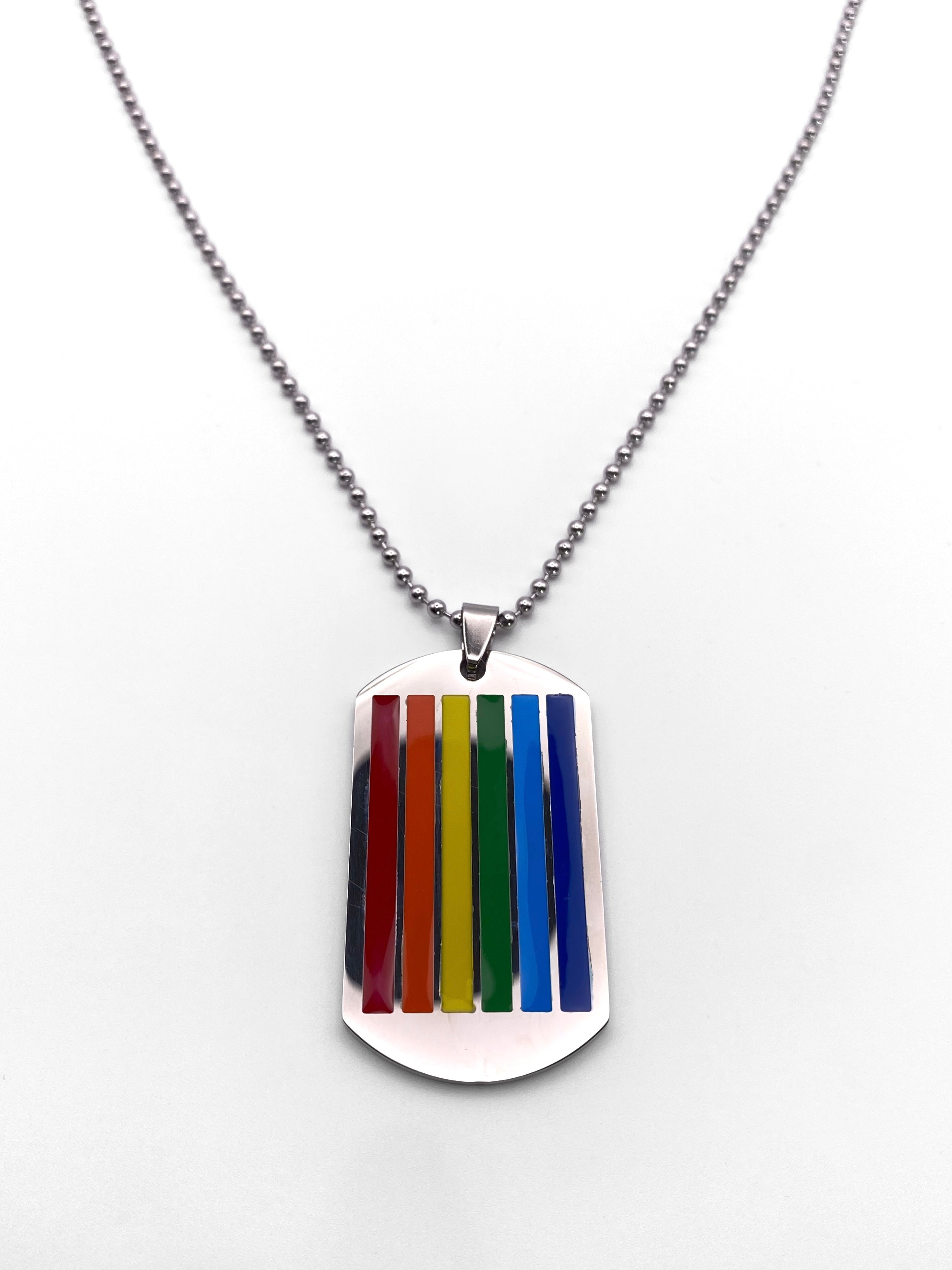Pride Tag Necklace