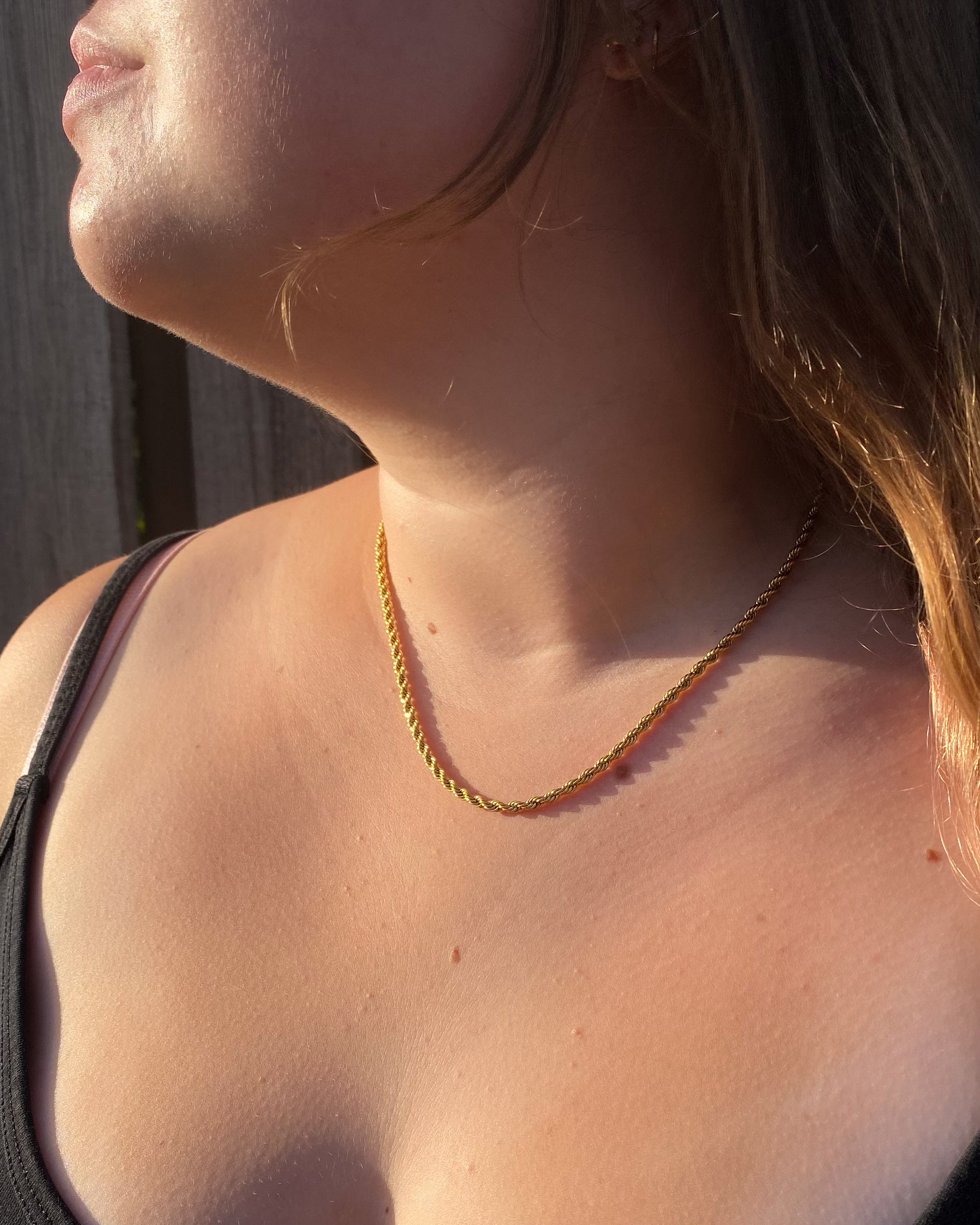 Sparkling Rope Chain 3mm