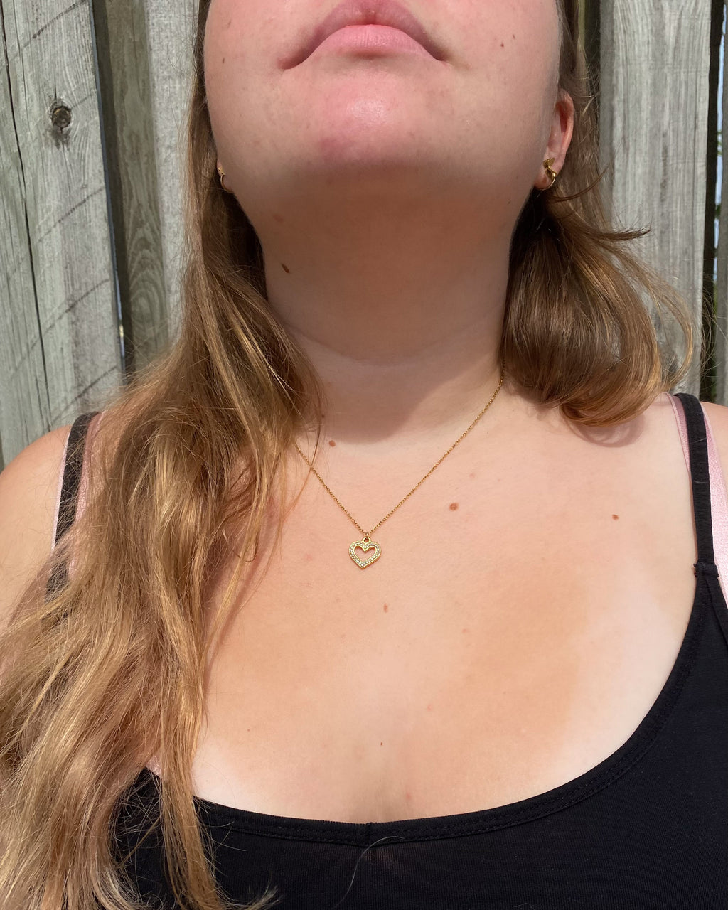 Golden Heart Necklace